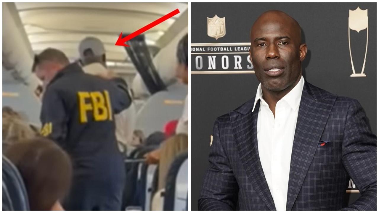 前美式足球球星輕拍空姐手臂要冰，被上手銬帶落機兼列黑名單。(YouTube)