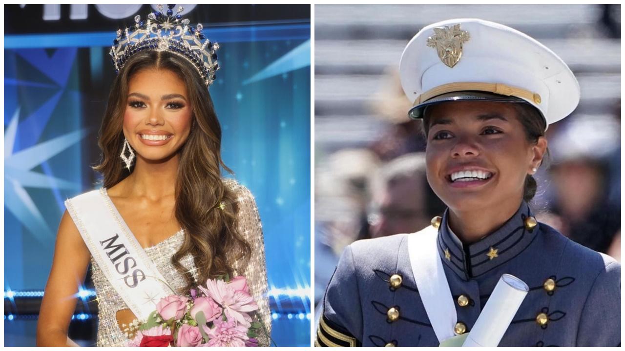 2024美國小姐出爐，現役軍官奪后冠。(X)