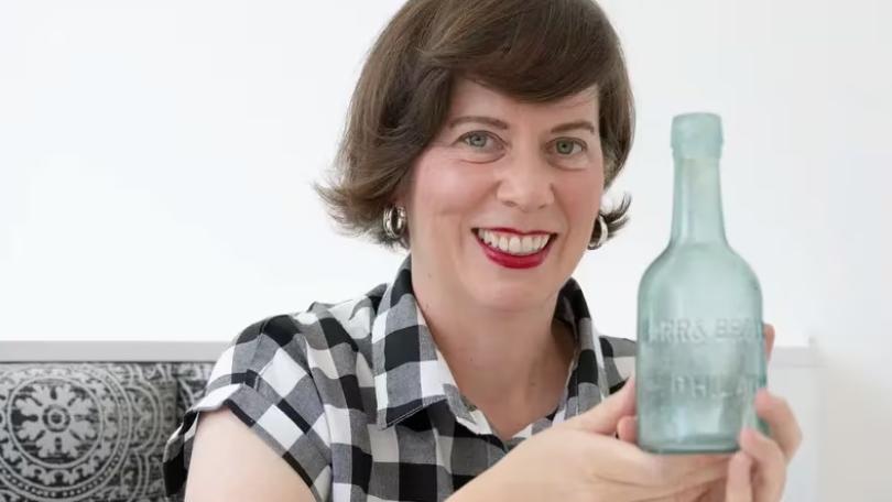 全球最古老漂流瓶驚現\美國海灘，料有146年歷史。(網上圖片)