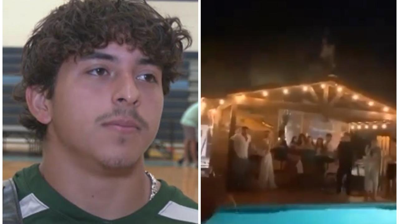 17歲高中生派對狂歡屋頂跳水，跣腳頭先落地搶救4日不治。(X)