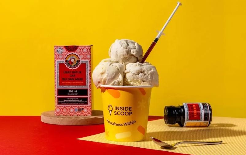 雪糕溝枇杷膏違法，馬來西亞下令停售。(網上圖片)