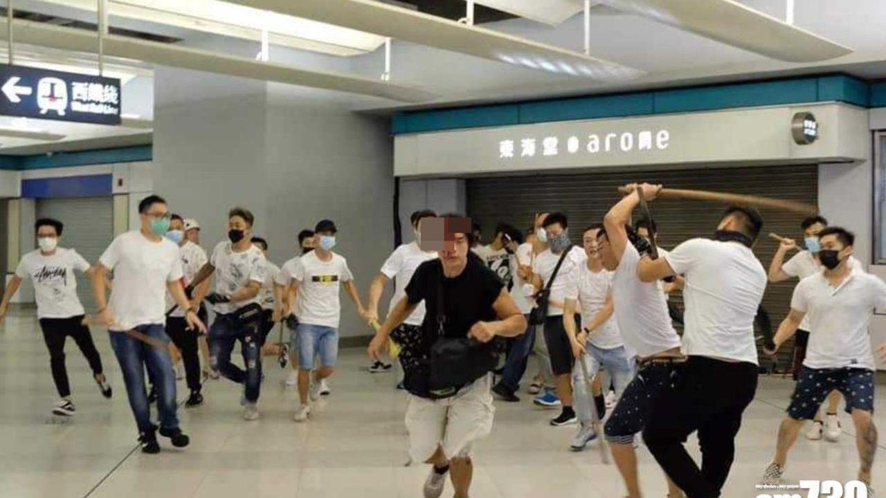 元朗721白衣人案