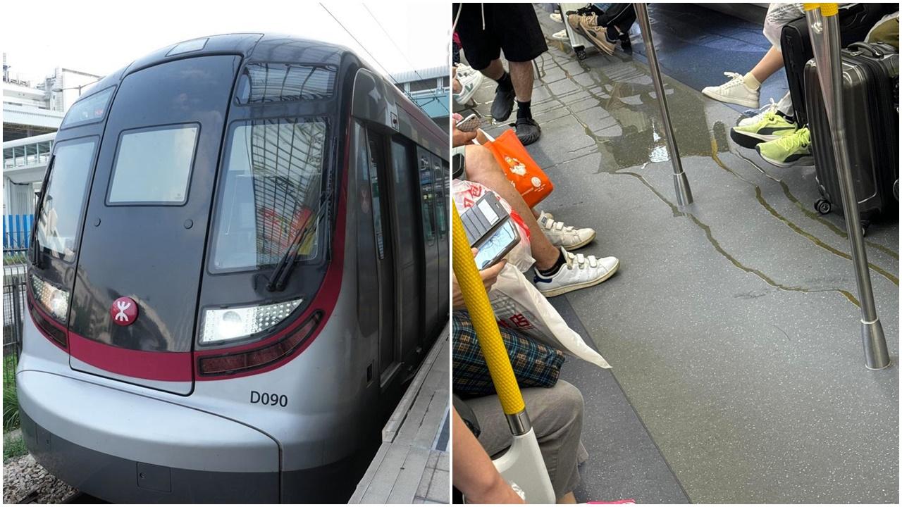 港鐵車廂疑內地男小便