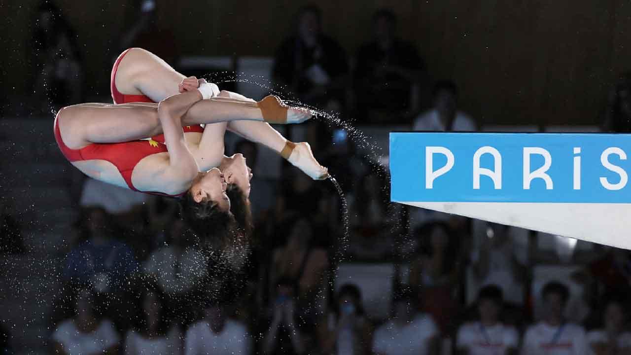 巴黎奧運｜全紅嬋/陳芋汐 女子10米高台跳水輕鬆奪金