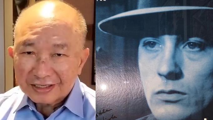 吳宇森發文悼念阿倫狄龍 分享親筆簽名海報