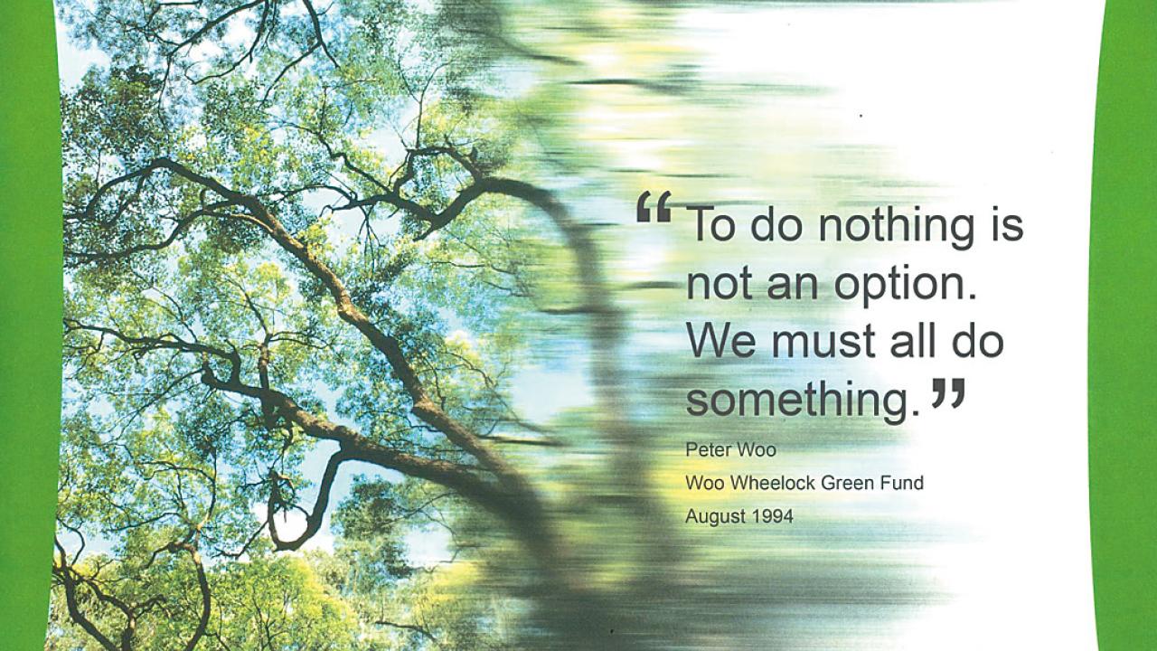 為港可持續發展出錢出力的環保先驅