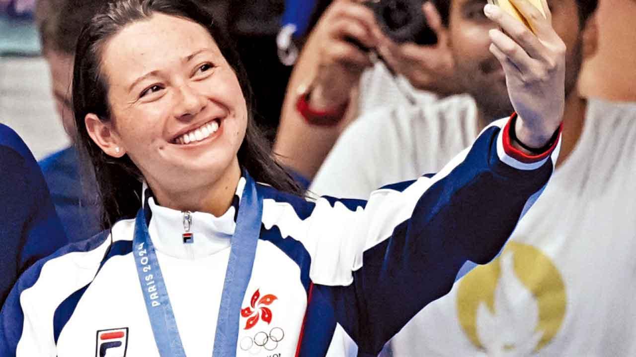 100米自由泳添銅 個人第4面奧運獎牌 何詩蓓：多辛苦也值得