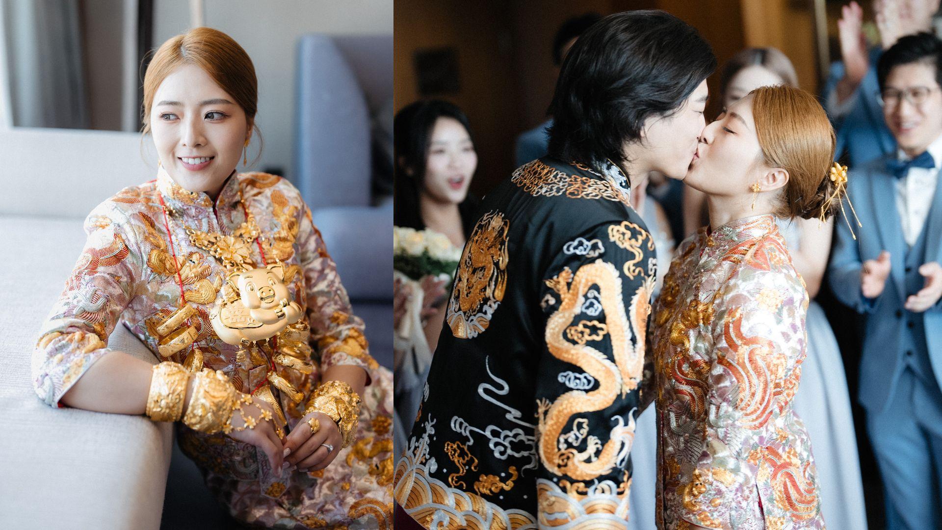 「牛雜妹」李亦喬結婚 流星捶出嫁行頭十足