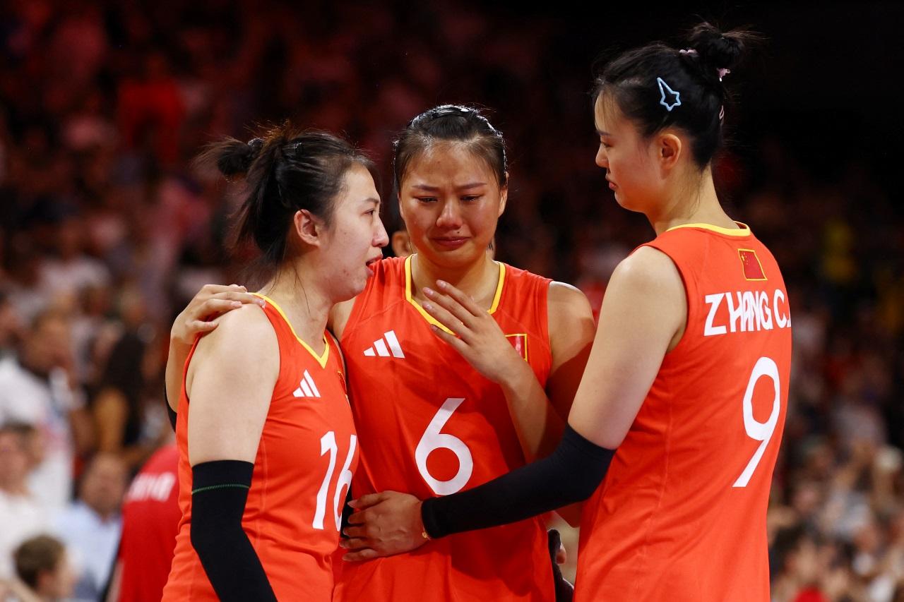 巴黎奧運｜中國女排力戰5局負土耳其 8強止步