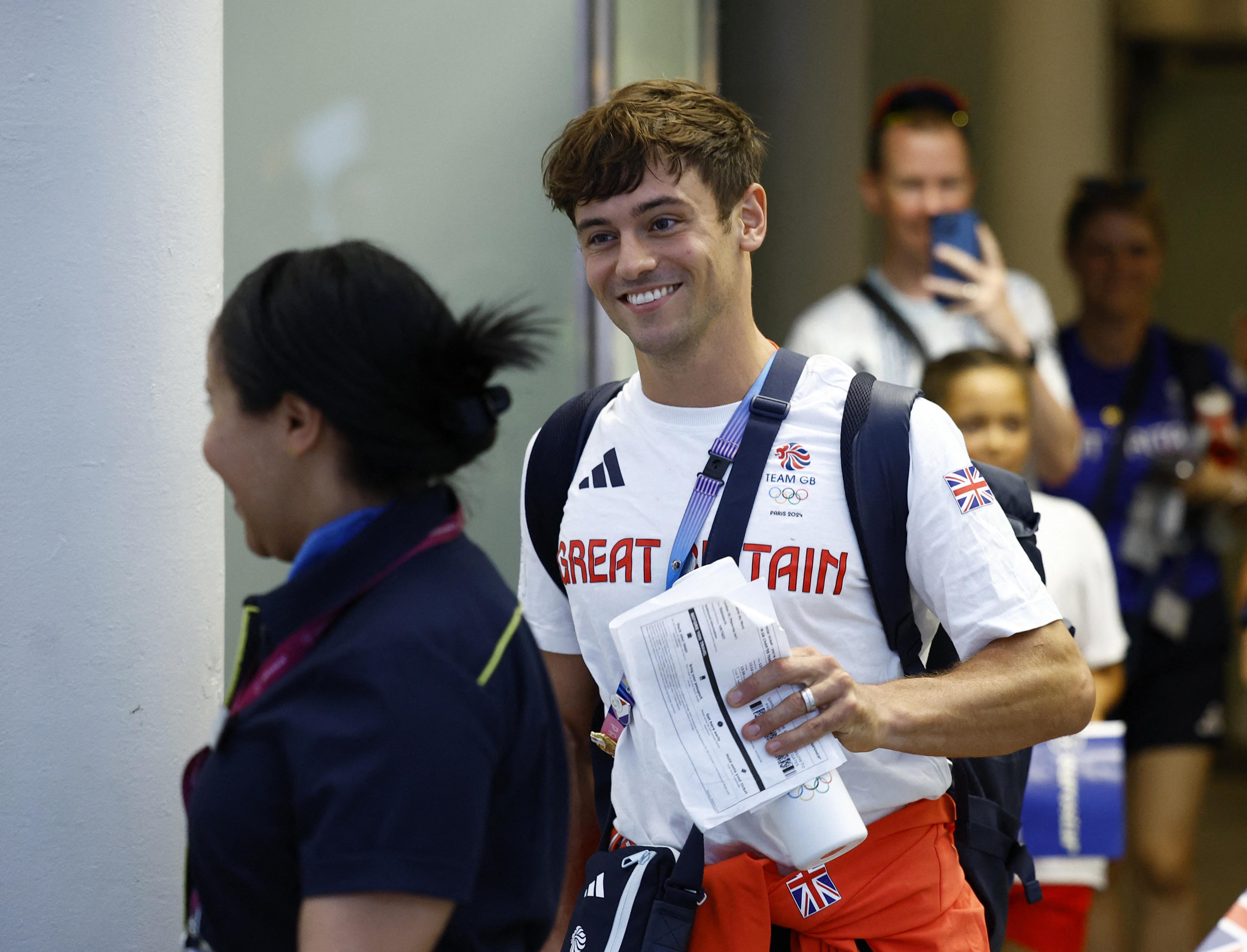 英國跳水王子戴利（Tom Daley）於巴黎奧運贏得銀牌後，宣佈第二度退役(路透社)