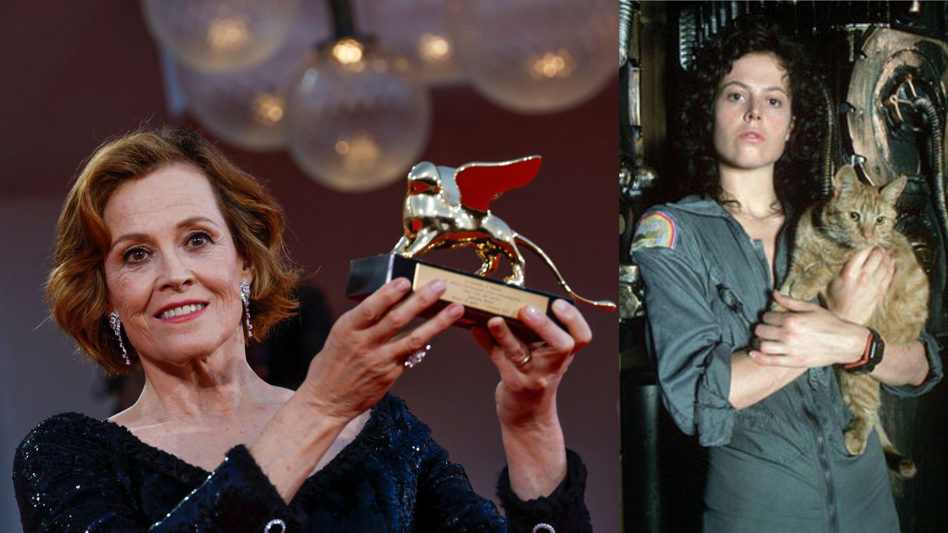 威尼斯電影節｜74歲薛歌妮韋花獲頒終身成就金獅獎 演《異形》封影圈女權先驅