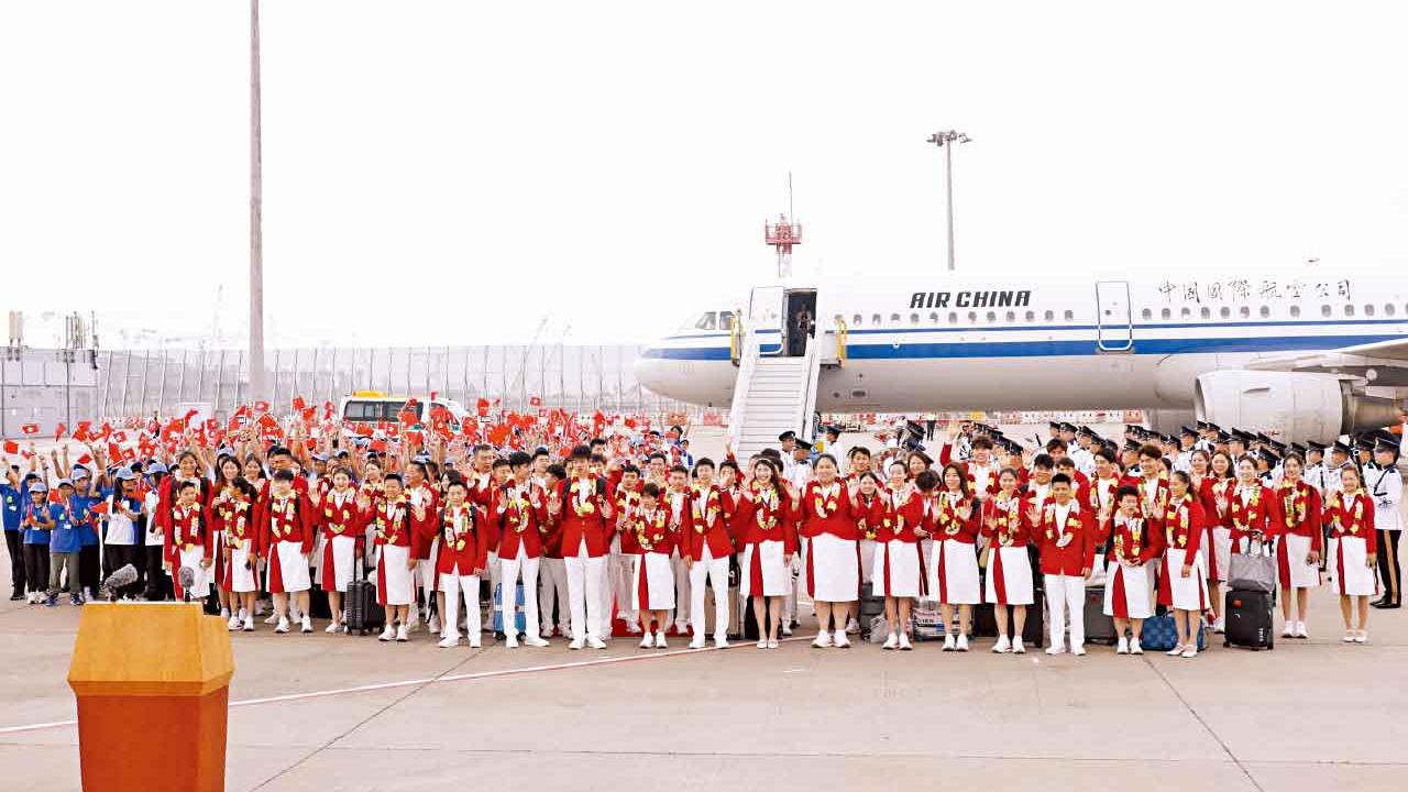 國家隊訪港交流 今出席大匯演  人氣王全紅嬋勉青少年： 熱愛就去追