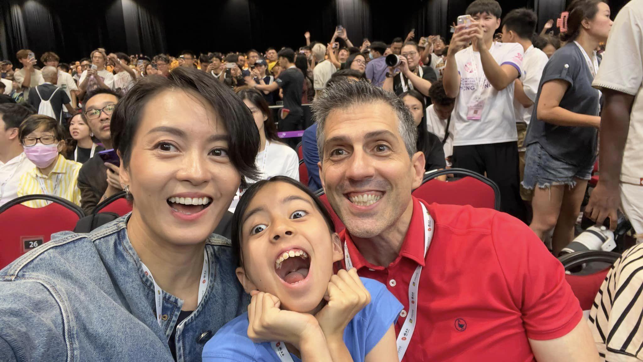 姚基金慈善賽｜梁詠琪陪老公睇NBA球星 原來Sergio打過西班牙省隊