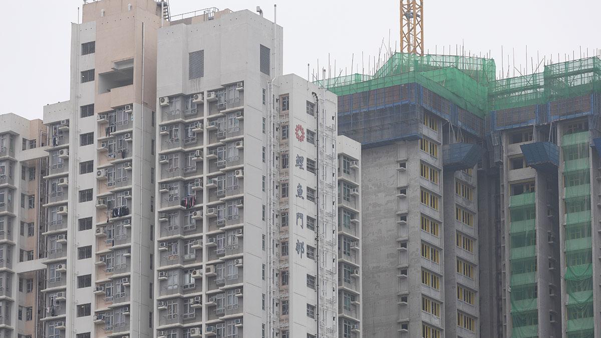 未來10年建成30.8萬伙公屋的目標，為房屋署來年的工作重點。(資料圖片／蘇文傑攝)