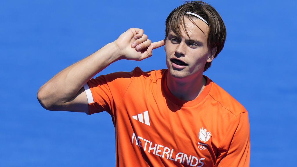 荷蘭曲棍球代表的杜根甘。(美聯社)