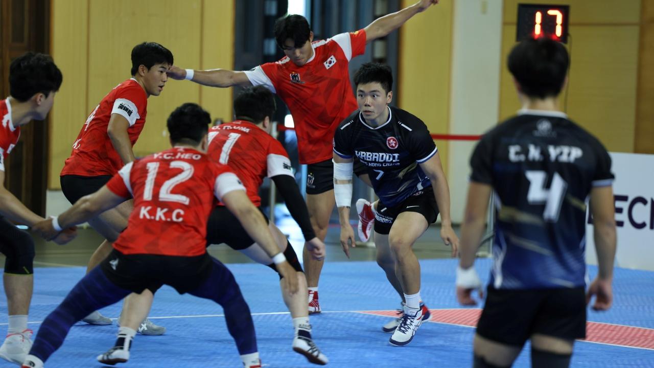 香港卡巴迪體育聯會台灣參賽第5名完成  教練讚超水準