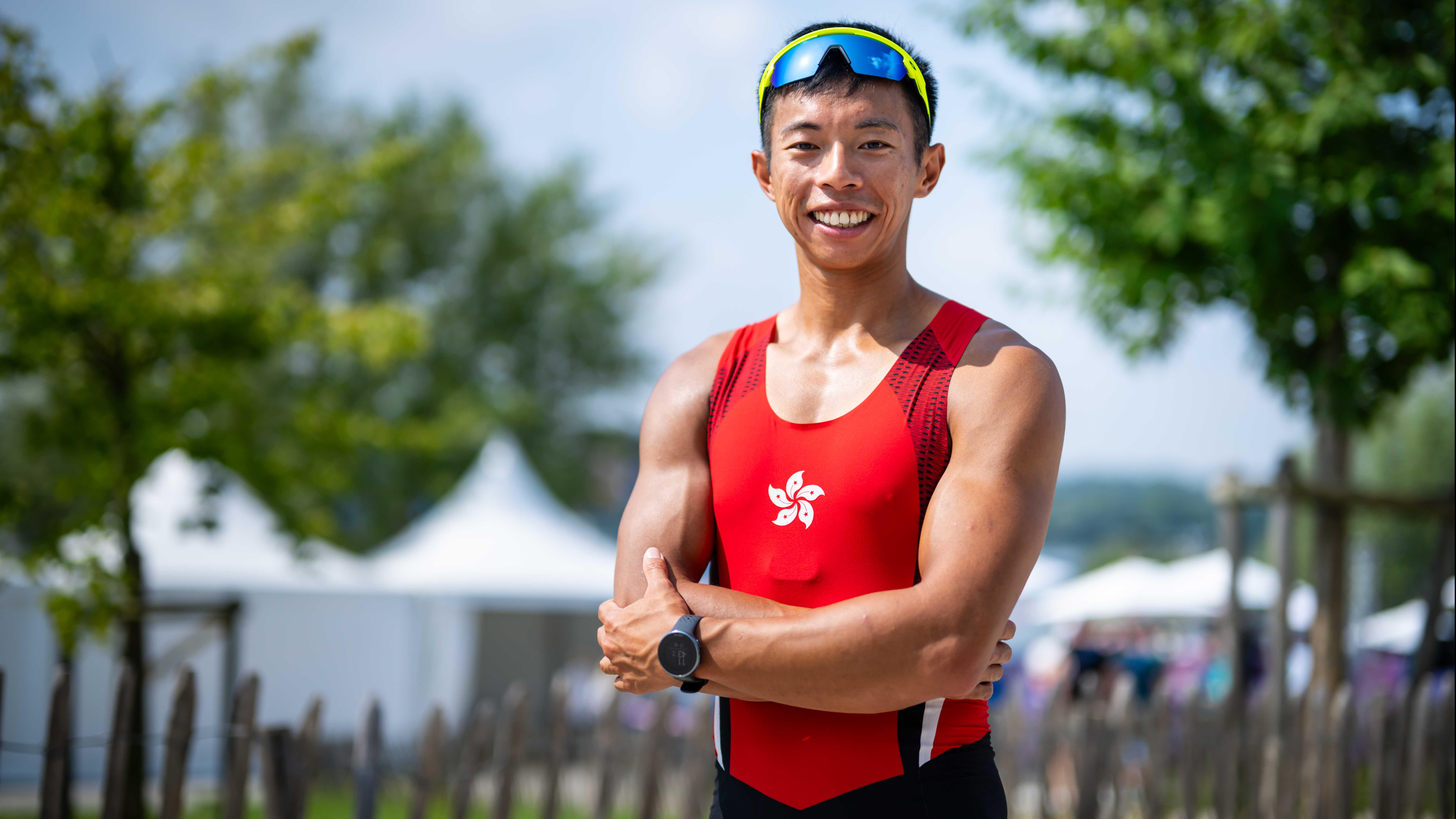 香港賽艇代表趙顯臻。(相片由港協暨奧委會提供)