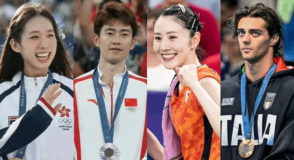 巴黎奧運丨江旻憓退役入馬會　王昶引爆追星熱　細數體育男女神 
