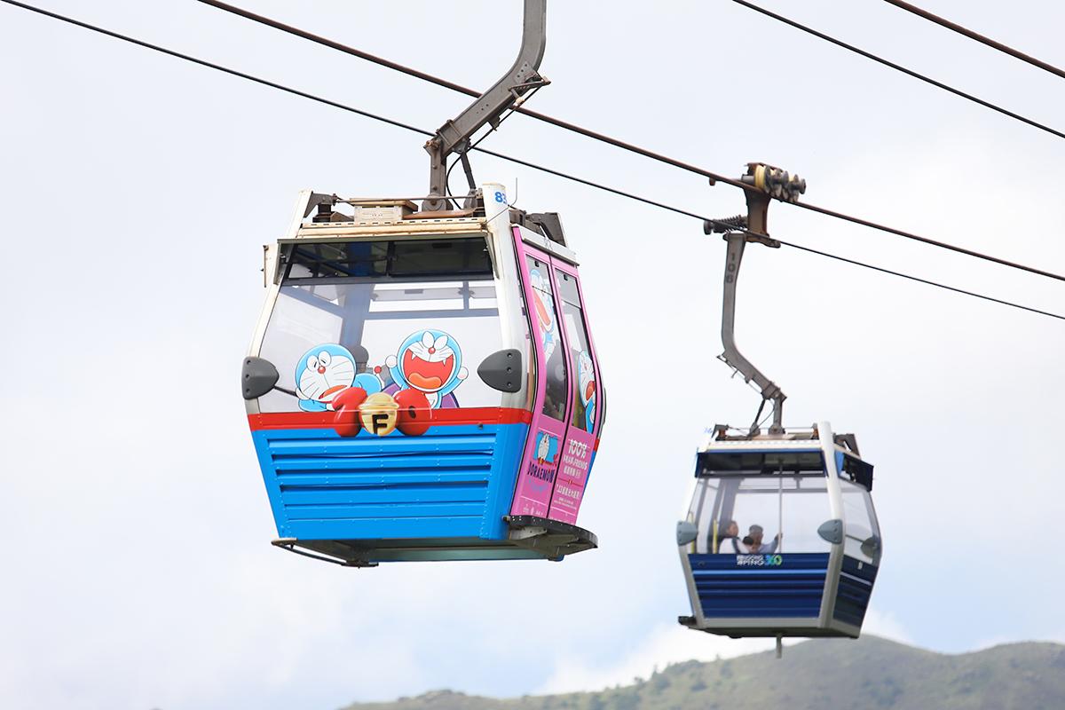 昂坪360纜車服務下月2日至12日暫停。(資料圖片)