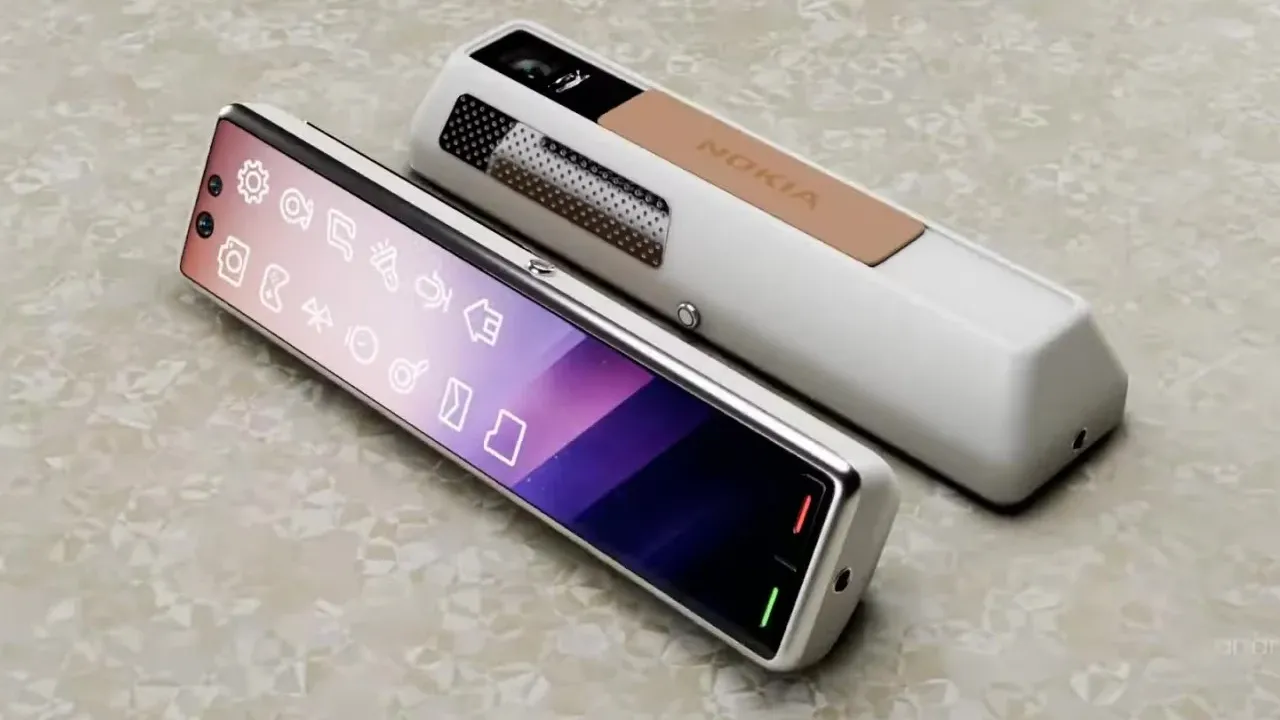 Nokia 7380 5G復刻版流出？　設計師重新打造唇膏形概念手機