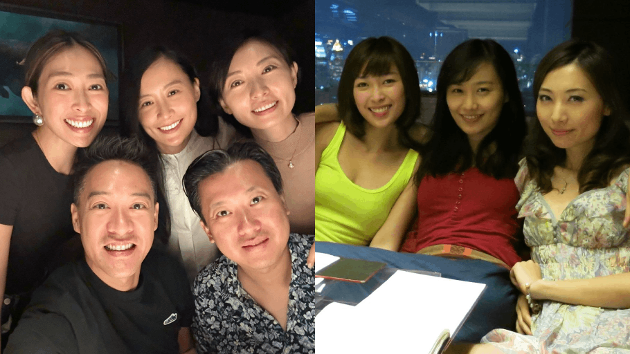 陳法拉相約宋熙年陳爽曬凍齡合照　網民大讚保養得宜