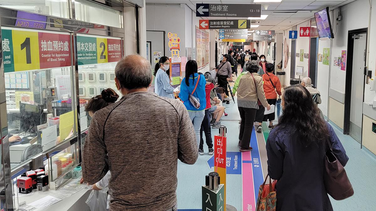 醫管局希望縮短專科病人在門診的逗留時間。(資料圖片／陳奕釗攝)