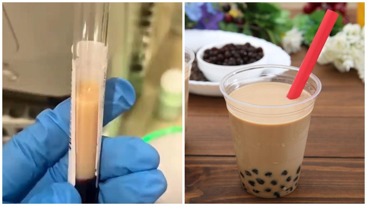 山東20歲仔只飲奶茶不飲水，血液驚變奶白色。