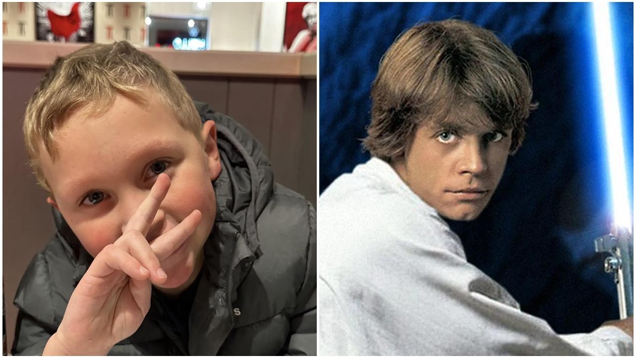 英童5.4「星球大戰日」出生取名「天行者」，辦護照險遭拒。(X)