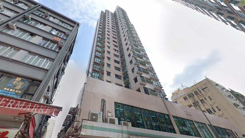 元朗15歲少年墮樓當場不治。(Google Map)