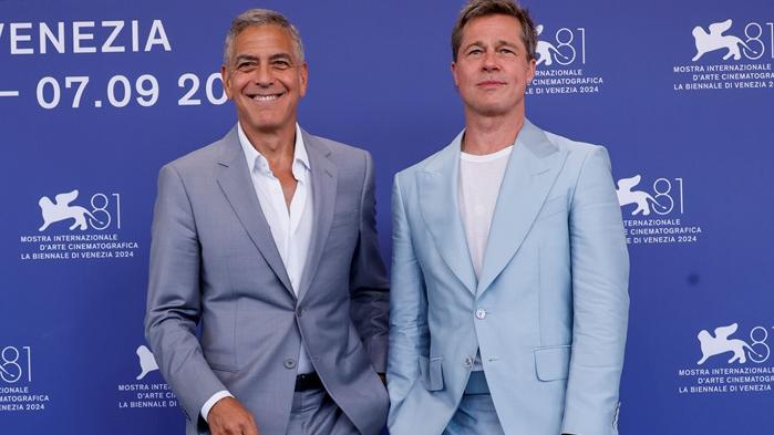 威尼斯影展｜佐治古尼駕到 畢彼特帶女友避前妻安祖蓮娜