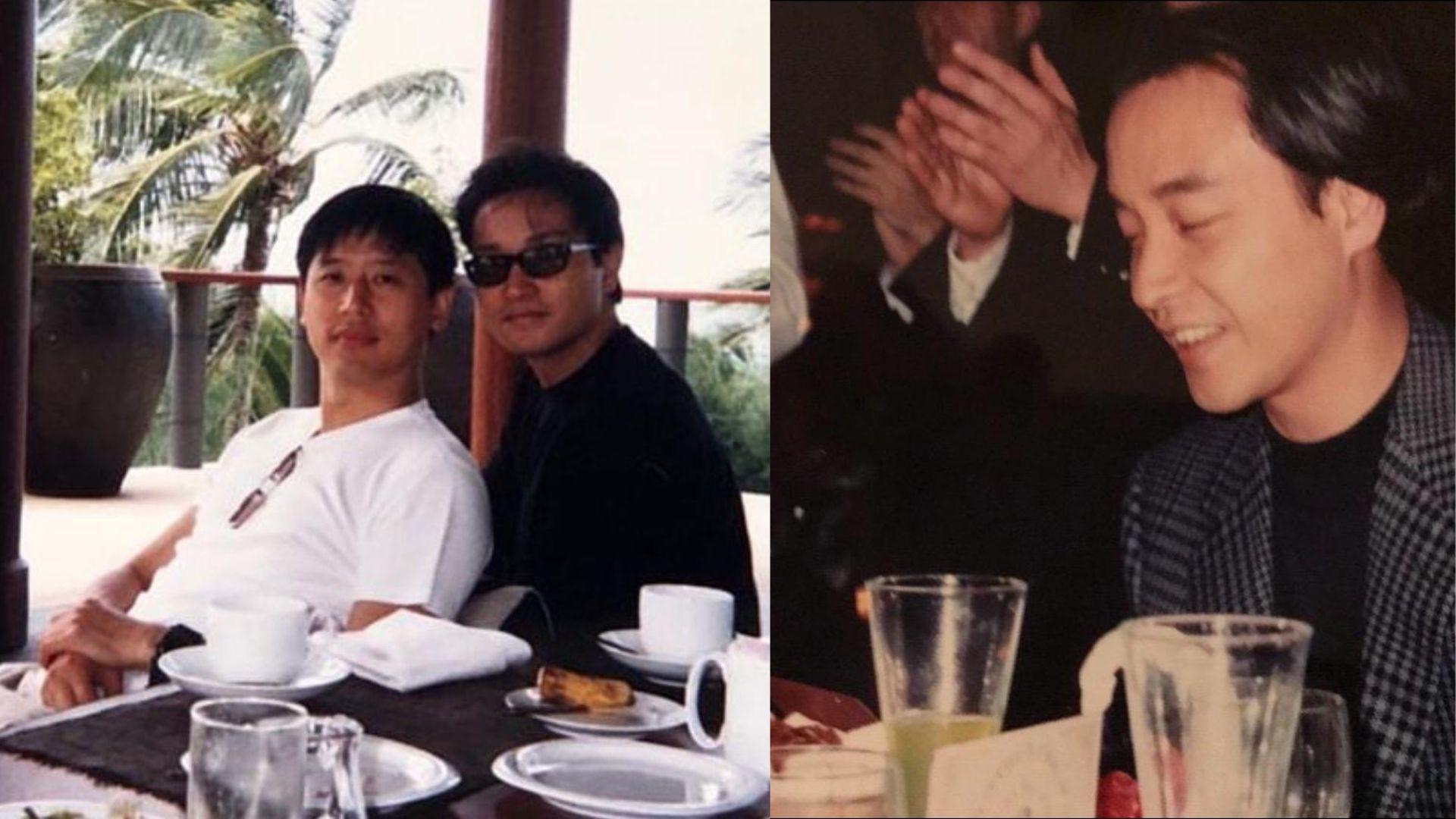 張國榮68歲冥壽 唐鶴德公開哥哥慶生照片：我們一起祝他生日快樂