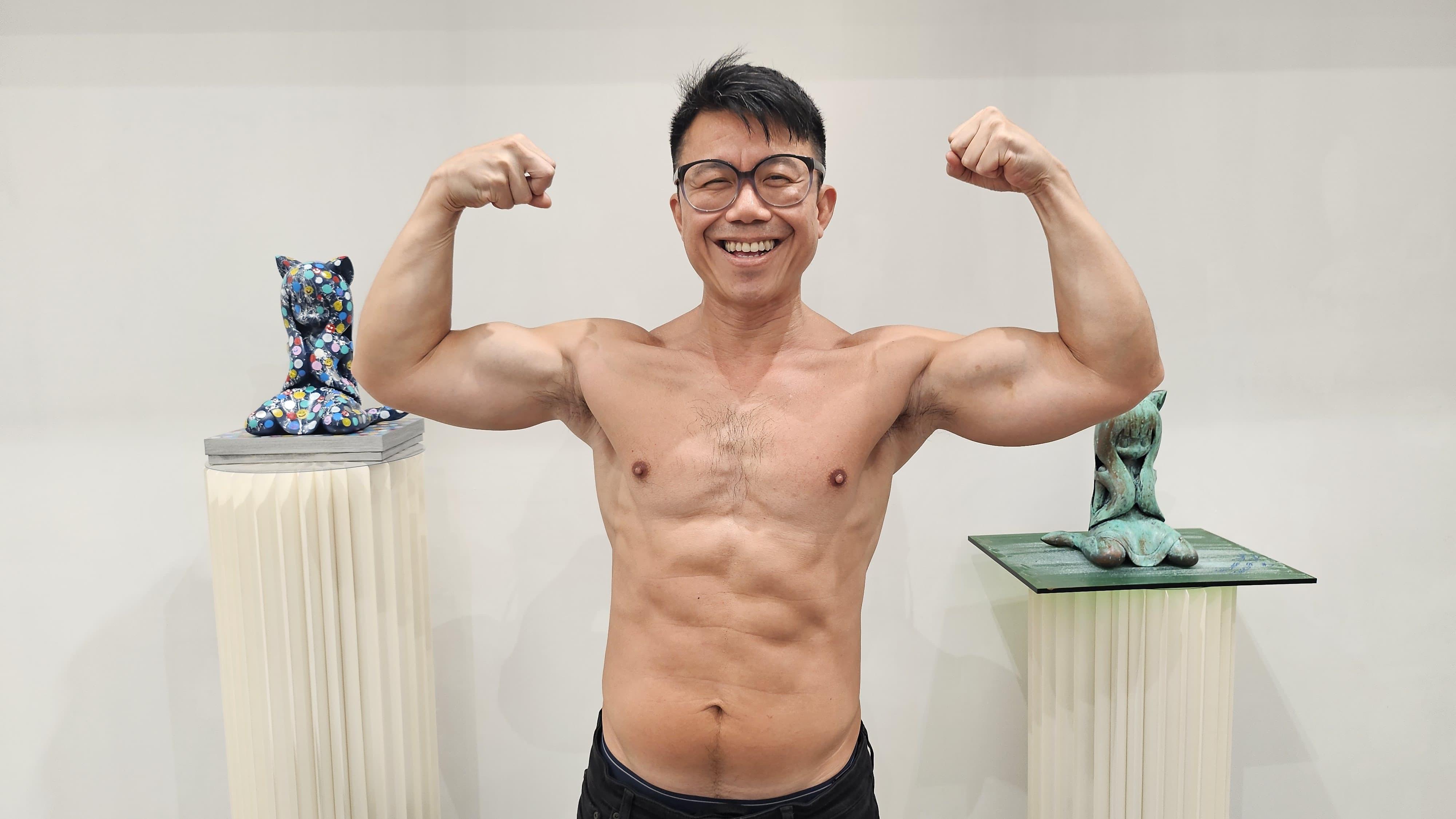 陳奐仁音樂會反應熱烈騷筋肉謝票 操肌無戒口薯片照食 