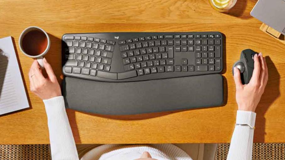 Logitech全新軌跡球滑鼠 人體工學認證減疲勞