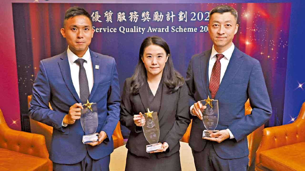 觀塘警區智慧交管E-HUB齊奪優質服務金獎 改善觀塘交通加速處理電子報案