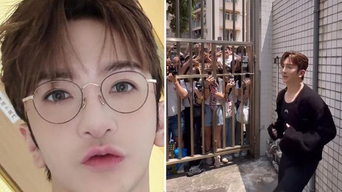 教主Anson Lo穿外套狂奔問候神徒