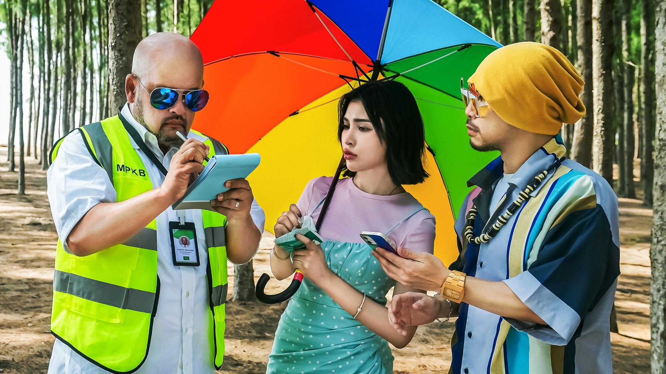 黃明志拍MV意外頻生 女主角被風箏撞面險破相