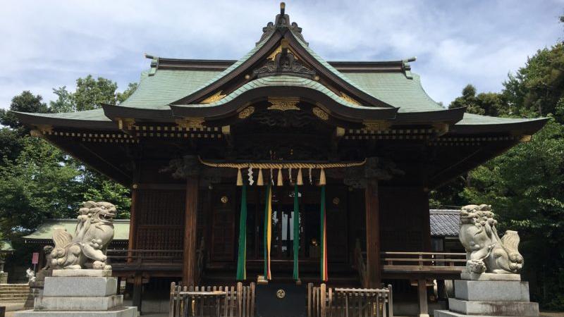 被指住持挪用捐款的赤羽八幡神社。(網上圖片)