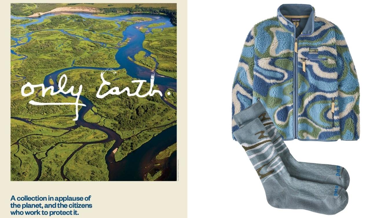 Patagonia推Only Earth系列服飾 以地球為題倡保護環境