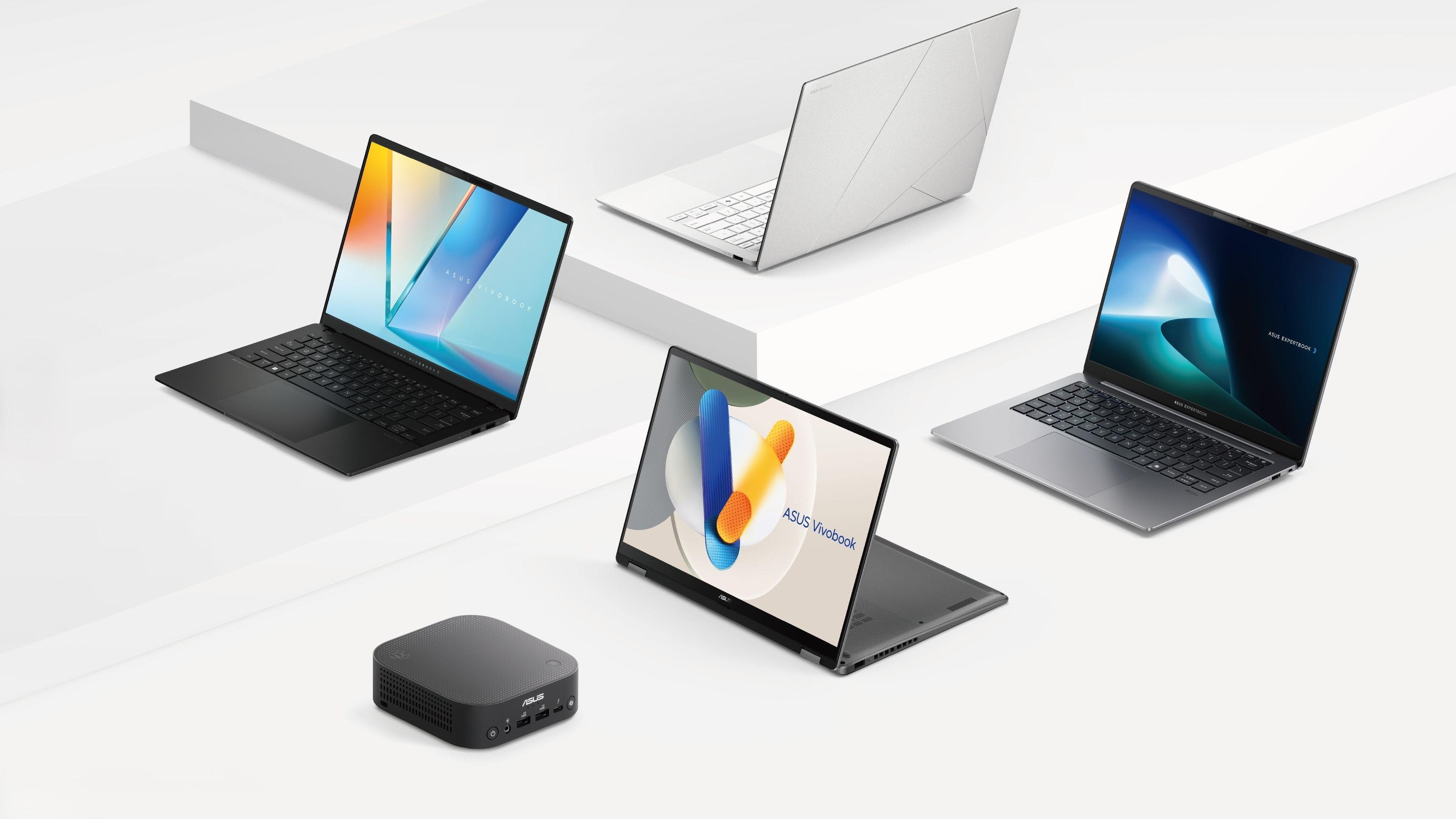 ASUS發表3款Copilot+PC手提電腦　搭載全新Intel處理器AI功能更勁