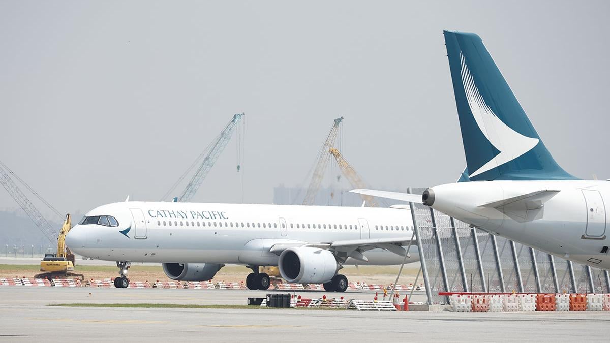 國泰航空明年增辦香港至美國達拉斯直航服務。(資料圖片／林俊源攝)