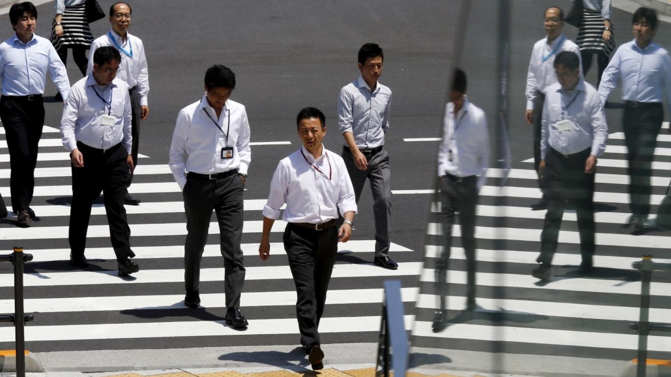 日本以工作狂職場文化聞名，政府推動每周4天工作面臨嚴峻挑戰。(資料圖片)