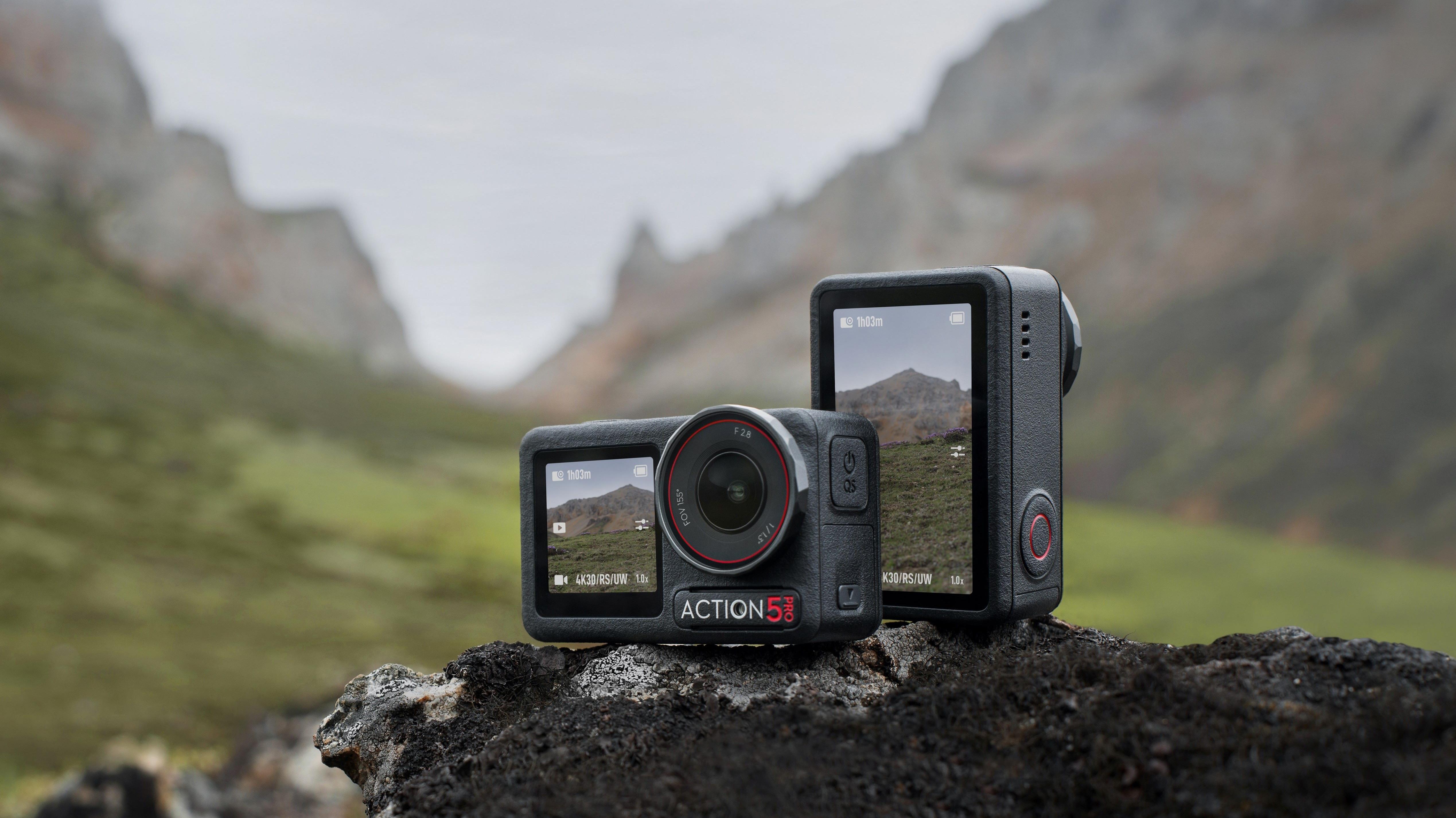 DJI Osmo Action 5 Pro運動相機　前後OLED螢幕、加強續航及人物跟隨功能