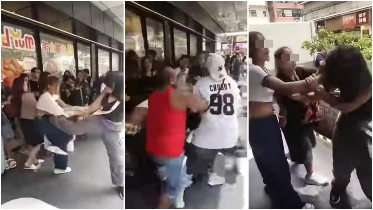 網上熱話｜旺角MMA兩外籍女口角變多人混戰