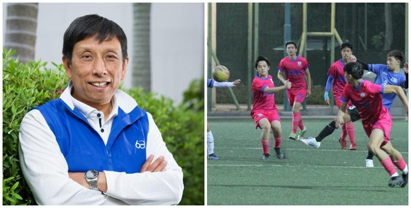 雷雄德形容董之英紀念中學未能參加學界比賽並非世界末日，學生仍可以參加地區比賽。（資料圖片/董之英紀念中學圖片)