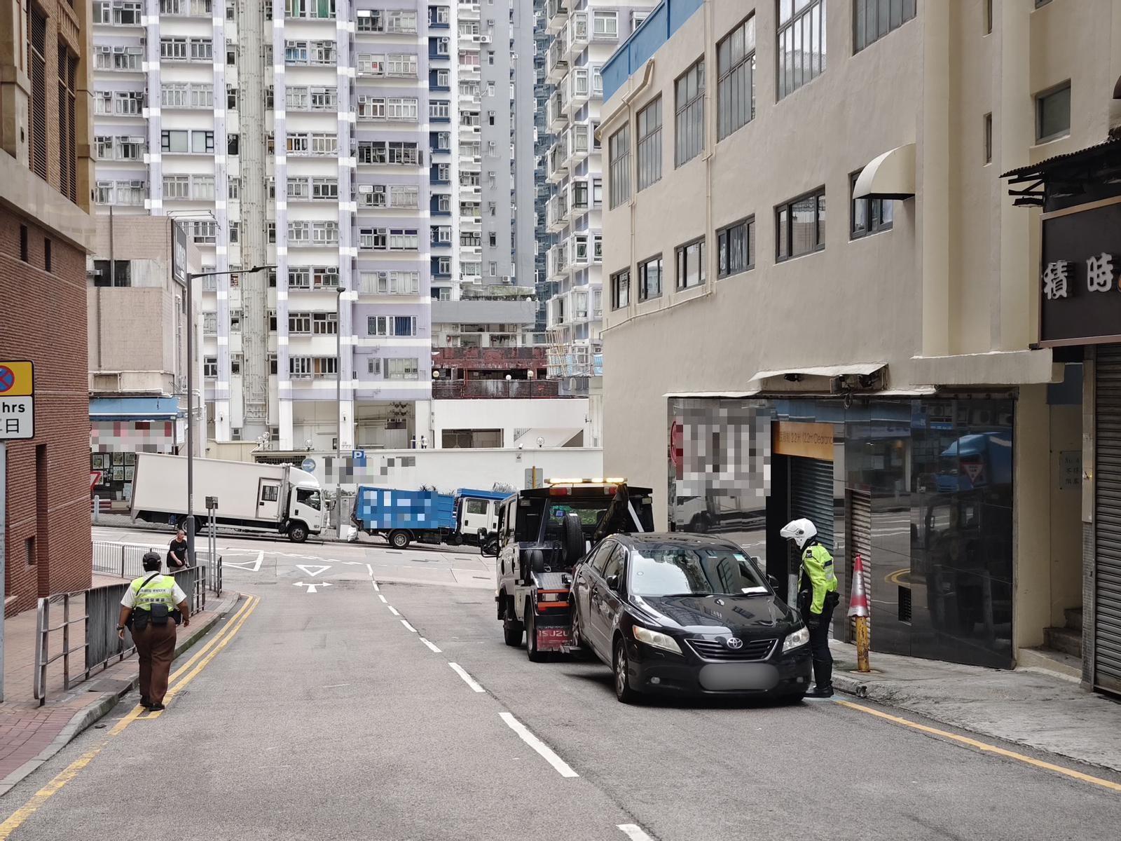 葵青警區交通日 發逾650張「牛肉乾」檢控19輛電單車(警方圖片)