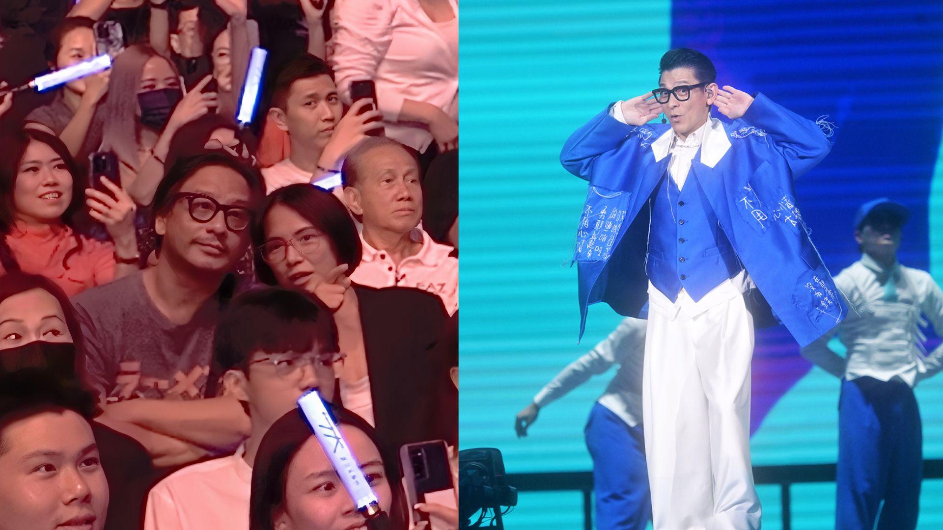 劉德華巡迴演唱會唱到馬來西亞 彭順帶愛妻李心潔拍拖捧場