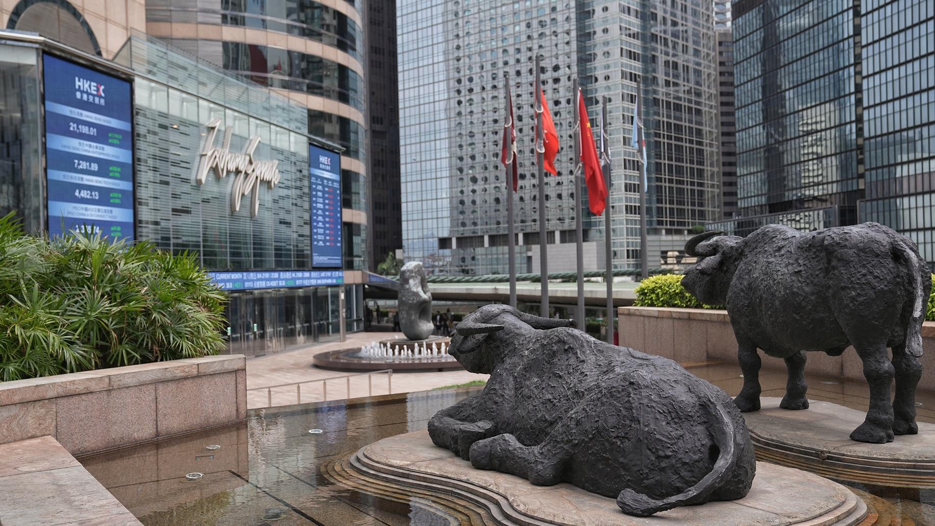 港交所在多個領域，顯示了強勁發展勢頭和市場競爭力。(資料圖片)