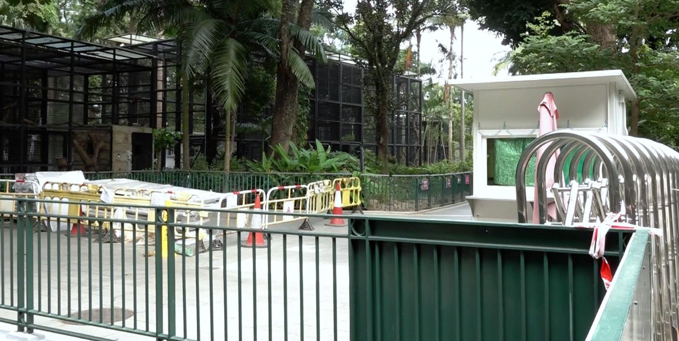 康文署表示，香港動植物公園一隻接受隔離觀察的松鼠猴今日死亡。（港台圖片）