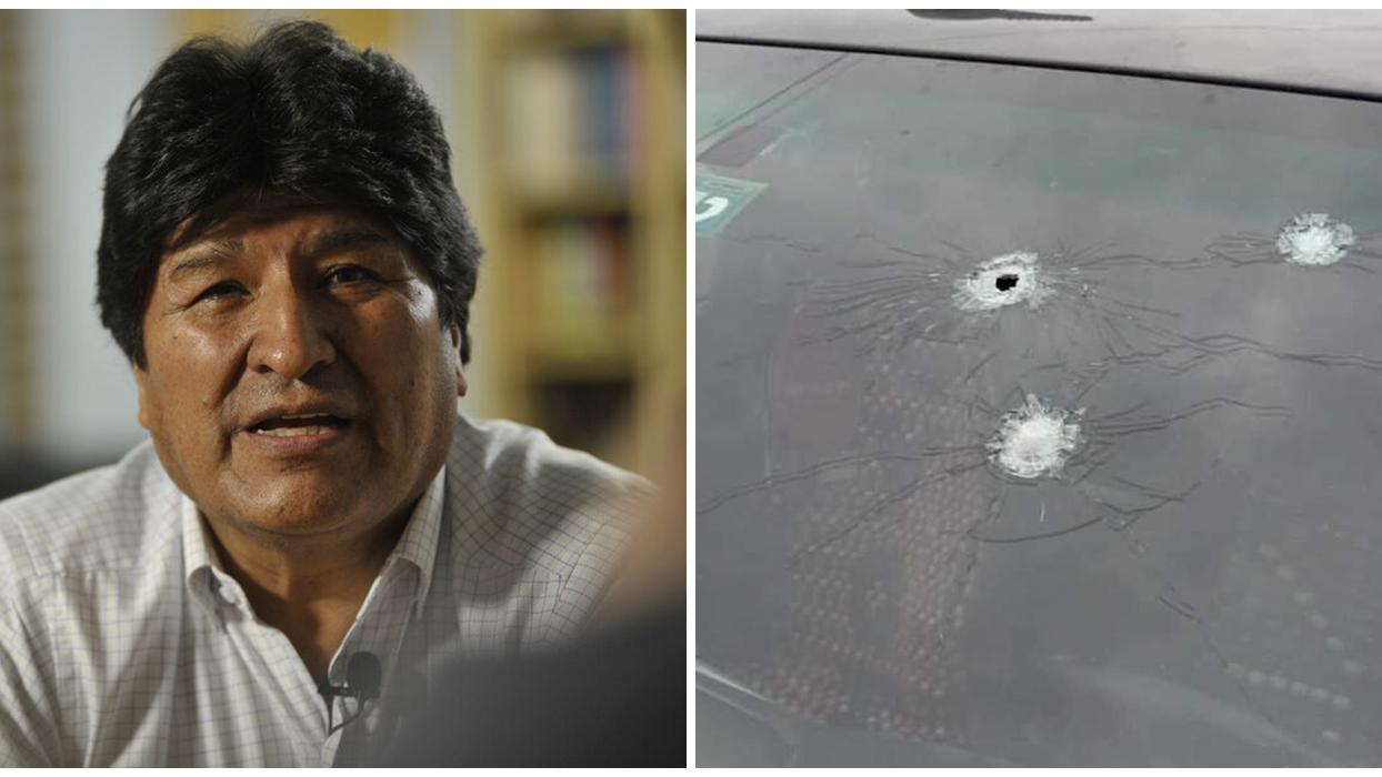 玻利維亞前總統遇槍擊險遭暗殺，直指現任總統所為。