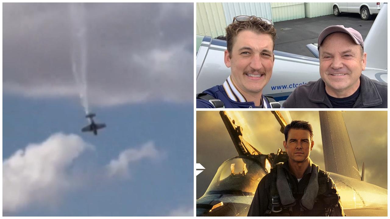 曾任《壯志凌雲》飛行特技指導機師，表演失事直撞地面身亡。(有片)